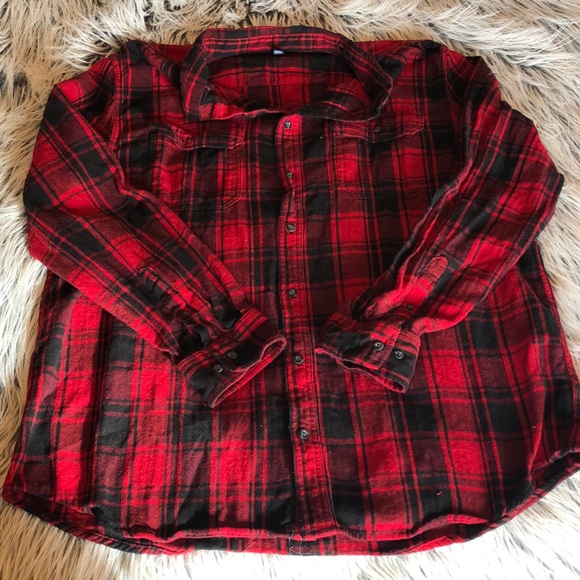 George Tops - Oversized Plaid